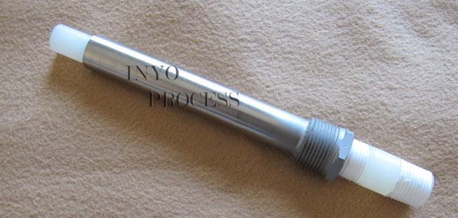 pvdf injector with steel support tube PVDF injector with steel support tube